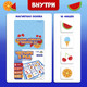 Миниатюра изображения товара Настольная игра Лас Играс Kids. Четыре в ряд / 5054536