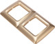 Миниатюра изображения товара Рамка для выключателей и розеток Kranz KR-78-0316 (золотой)