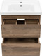Миниатюра изображения товара Тумба с умывальником Brevita Dallas 60 / DAL-01060-074П+641587