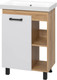 Миниатюра изображения товара Тумба с умывальником Misty Крафт 60 / П-Кра-07060-011+UM-MOD60SL/1