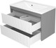 Миниатюра изображения товара Тумба с умывальником Brevita Balaton 90 / BAL-06090-01-012Я+5224900