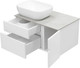 Миниатюра изображения товара Тумба под умывальник Misty Роял 80 / П-Роя-01080-011П2Я+MA01-80