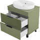 Миниатюра изображения товара Тумба с умывальником Brevita Enfida 70 / ENF-06070-0842Я+0116