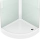 Миниатюра изображения товара Душевая кабина Domani-Spa Simple 99 / DS01Sm99LWCl00 (белый/прозрачное стекло)