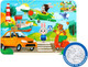 Миниатюра изображения товара Развивающая игра Puzzle Time Транспорт. С раскраской / 4659725 (34эл)