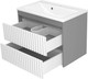 Миниатюра изображения товара Тумба с умывальником Brevita Balaton 75 / BAL-06075-01-012Я+5002750