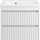 Миниатюра изображения товара Тумба с умывальником Brevita Balaton 65 / BAL-06065-01-01П2Я+5001650