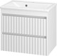 Миниатюра изображения товара Тумба с умывальником Brevita Balaton 65 / BAL-06065-01-01П2Я+5001650