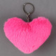 Миниатюра изображения товара Брелок Sima-Land Сердечко на брелоке / 10091856 (фуксия)