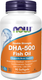 Миниатюра изображения товара Жирные кислоты NOW Omega-3 DHA-500 75% (90капсул)