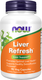 Миниатюра изображения товара Комплексная пищевая добавка NOW Liver Refresh (90капсул)