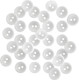 Миниатюра изображения товара Набор пуговиц Sentex P-001-11.5/2 (50шт, белый)