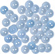 Миниатюра изображения товара Набор пуговиц Sentex P-001-11.5/2 (50шт, голубой)