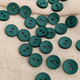 Миниатюра изображения товара Набор пуговиц Sentex P-001-11.5/2 (20шт, изумруд)
