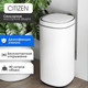 Миниатюра изображения товара Сенсорное мусорное ведро Citizen ZN402 (белый)