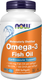 Миниатюра изображения товара Жирные кислоты NOW Omega-3 30% (200капсул)