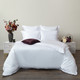 Миниатюра изображения товара Комплект постельного белья Sofi de Marko Моно Евро / Евро-Мн-бел (белый)