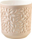 Миниатюра изображения товара Кашпо La Decoro Leaves / КШ-9823 (пудра/белый)