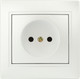 Миниатюра изображения товара Розетка INTRO Plano 1-201-06 / Б0053869 (перламутр)