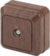 Миниатюра изображения товара Розетка INTRO Quadro 2-301-10 / Б0030127 (венге)
