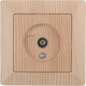 Миниатюра изображения товара Розетка INTRO Solo 4-301-11 / Б0043374 (сосна)