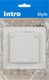Миниатюра изображения товара Розетка INTRO Style 7-203-01 / Б0060639 (белый)