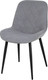 Миниатюра изображения товара Стул СоюзРегионПоставка Аура СРП-032 (муар черный/велюр Dream Grey серый)