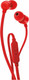 Миниатюра изображения товара Наушники-гарнитура JBL Tune 110 / JBLT110RED (красный)