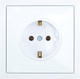 Миниатюра изображения товара Розетка Lezard Zima 704-0288-122BQC (белый)