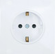 Миниатюра изображения товара Розетка Lezard Zima 704-0288-124BQC (белый)