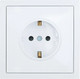 Миниатюра изображения товара Розетка Lezard Zima 704-0288-124BQC (белый)
