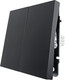 Миниатюра изображения товара Выключатель Lezard Zima 704-4288-101QC (черный бархат)