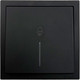 Миниатюра изображения товара Кнопка звонка Lezard Zima 704-4288-108QC (черный бархат)