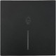 Миниатюра изображения товара Кнопка звонка Lezard Zima 704-4288-108QC (черный бархат)