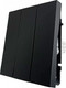 Миниатюра изображения товара Выключатель Lezard Zima 704-4288-109QC (черный бархат)