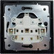 Миниатюра изображения товара Розетка Lezard Zima 704-4288-124BQC (черный бархат)