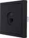 Миниатюра изображения товара Розетка Lezard Zima 704-4288-137 (черный бархат)
