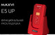 Миниатюра изображения товара Мобильный телефон Maxvi E5 up (черный)
