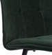 Миниатюра изображения товара Стул Tetchair Bari велюр (изумруд)