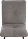 Миниатюра изображения товара Стул Tetchair Sweet флок (серый/черный)