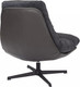 Миниатюра изображения товара Кресло мягкое Signal Felicia (Raven 18 темно-серый/черный/черный матовый)