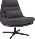 Миниатюра изображения товара Кресло мягкое Signal Felicia (Raven 18 темно-серый/черный/черный матовый)
