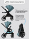 Миниатюра изображения товара Детская универсальная коляска Amarobaby Motus 2 в 1 / AB23-10MOTUS/18 (бирюзовый)