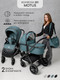 Миниатюра изображения товара Детская универсальная коляска Amarobaby Motus 2 в 1 / AB23-10MOTUS/18 (бирюзовый)