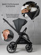 Миниатюра изображения товара Детская универсальная коляска Amarobaby Motus 2 в 1 / AB23-10MOTUS/11 (серый)
