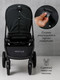 Миниатюра изображения товара Детская универсальная коляска Amarobaby Motus 2 в 1 / AB23-10MOTUS/09 (черный)