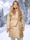 Миниатюра изображения товара Пальто детское Amarobaby Snuggly / AB-OD24-SNUGGLY29/03-146 (бежевый, р.146-152)