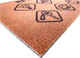 Миниатюра изображения товара Коврик грязезащитный Dekorelle Lapsha 087 40x60