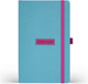 Миниатюра изображения товара Блокнот CASTELLI Shell Turquoise / 0QO4LY-H02 (96л, голубой/розовый)
