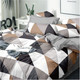Миниатюра изображения товара Комплект постельного белья Alleri Поплин Luxe 2сп с европростыней / П-117